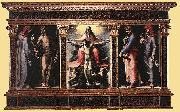 Domenico Beccafumi Trinity oil